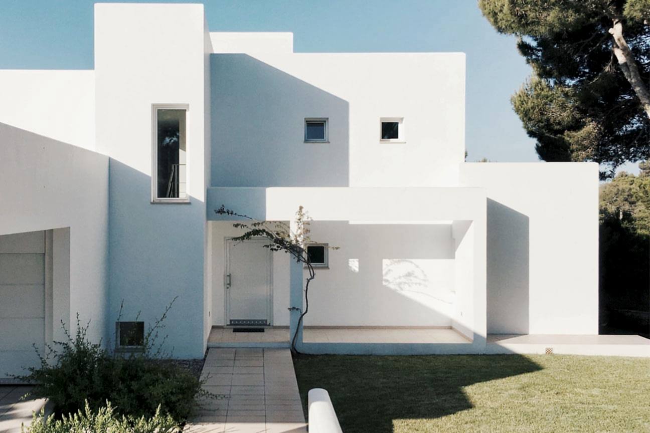 Basit ve modern villa