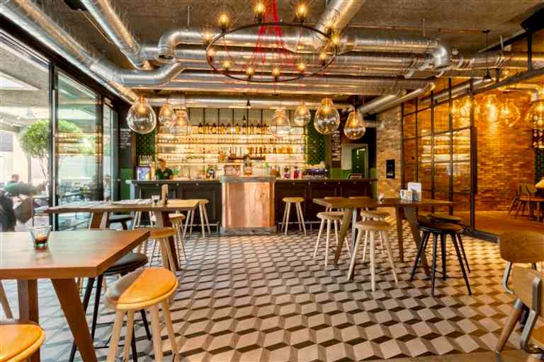 Butik Cafe İç Mekan Tasarımı.