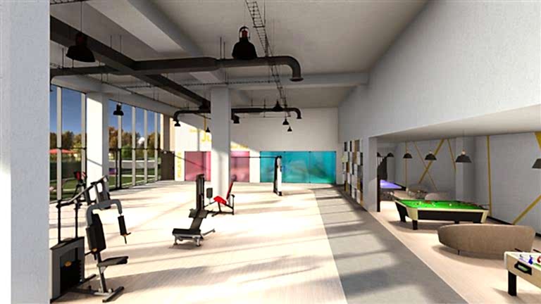 İncek Göl Kuleleri Sports Complex.