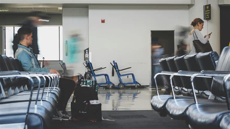 Comfortable Hospital Waiting Area Design.